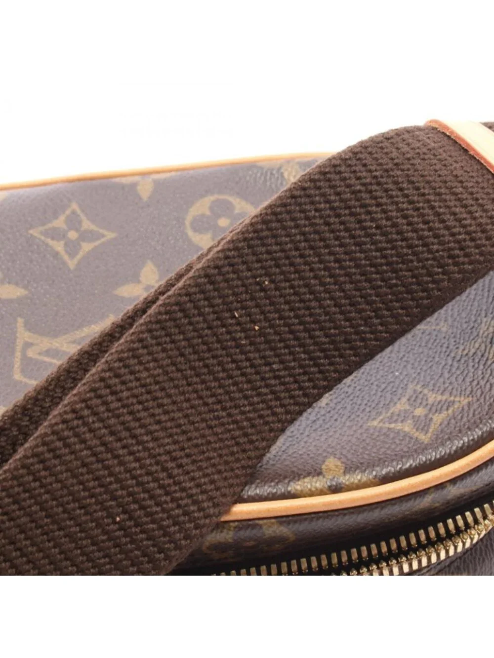 Louis Vuitton Waist Bag Pochette Gange Monogram Canvas Leather